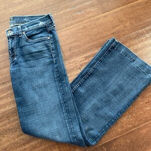 7 For All Mankind DOJO Flare Jean SZ 28